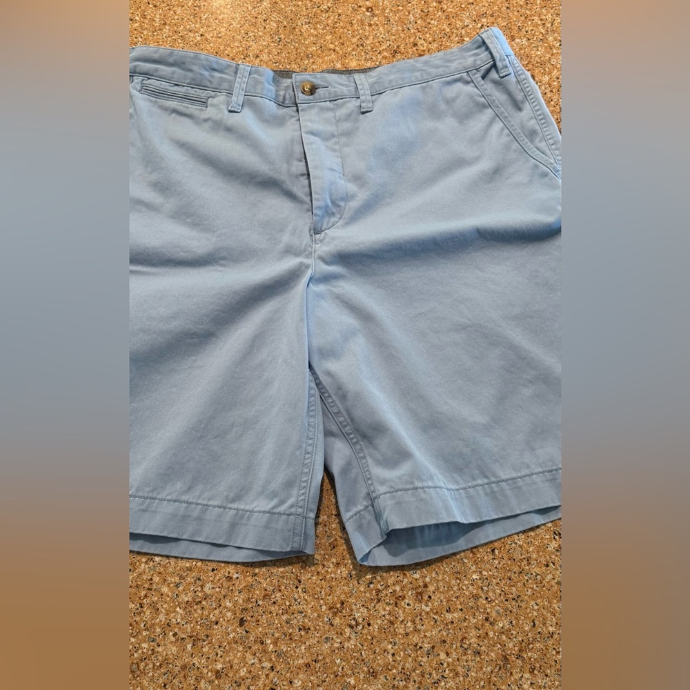 Polo by Ralph Lauren Blue Flat Front Shorts